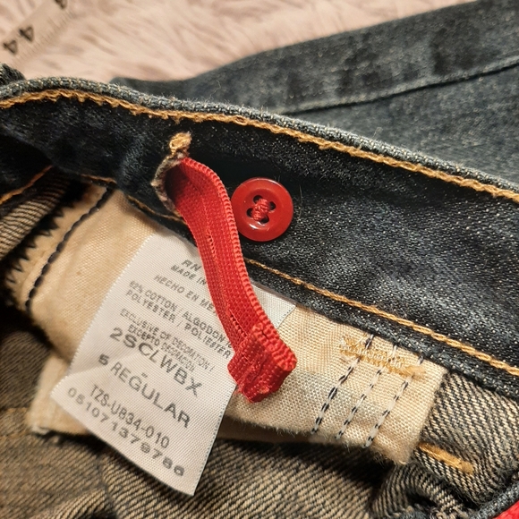 Wrangler Jean Shorts Size 5 Regular - Picture 6 of 7